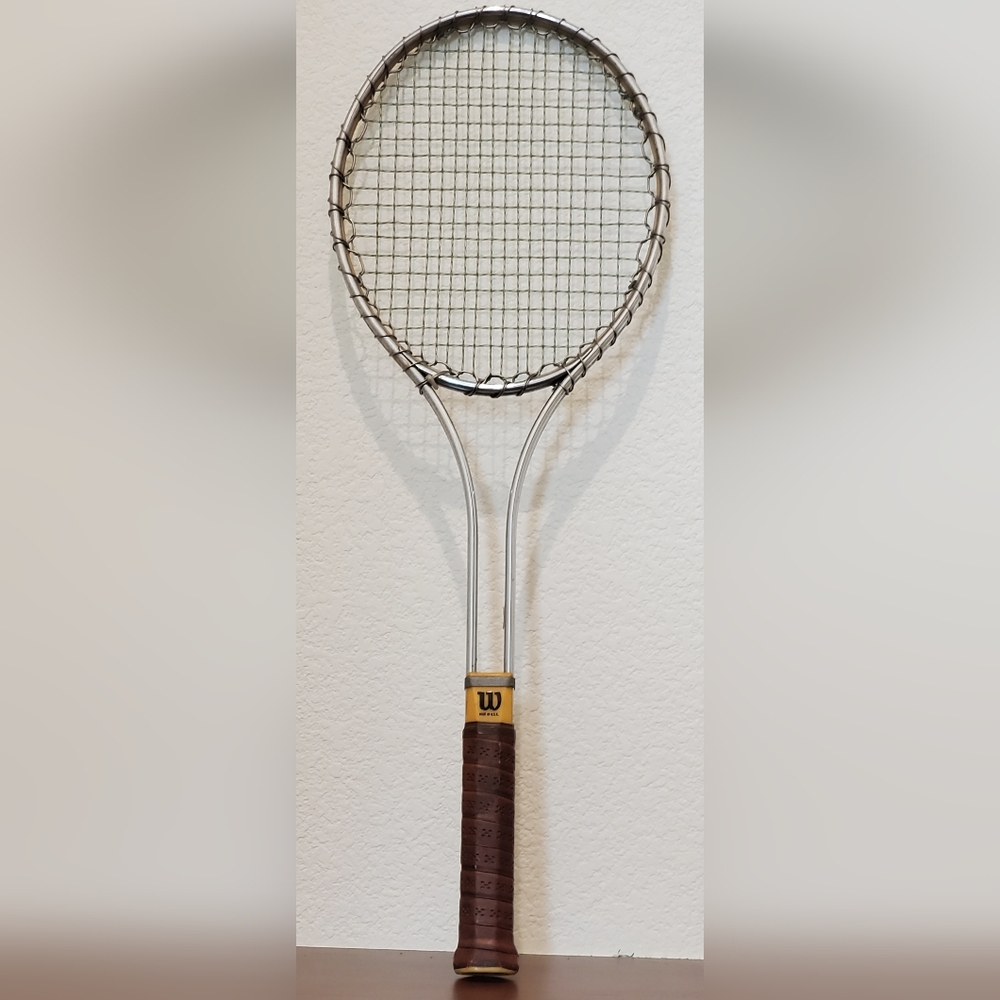 Vintage Wilson T2000 Steel Tennis Racquet